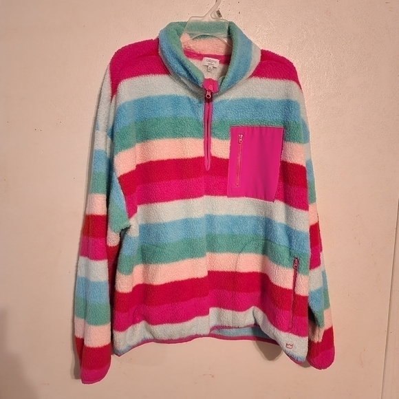 Cabana by Crown & Ivy Woobie Plush Sherpa Pullover Size XXL - Picture 2 of 10